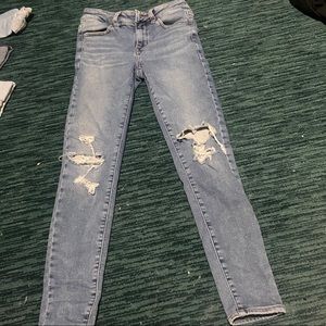 American eagle high rise skinny jeans